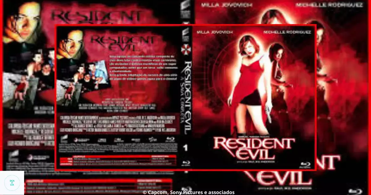 O primeiro filme, Resident Evil: O Hóspede Maldito, foi lançado em 2002 e apresentou o universo da série, mostrando como Alice acorda sem memória em uma mansão que esconde um laboratório secreto da Umbrella Corporation, onde o vírus foi liberado. Junto com um grupo de soldados, ela tenta escapar do local, mas descobre que os mortos-vivos não são a única ameaça.