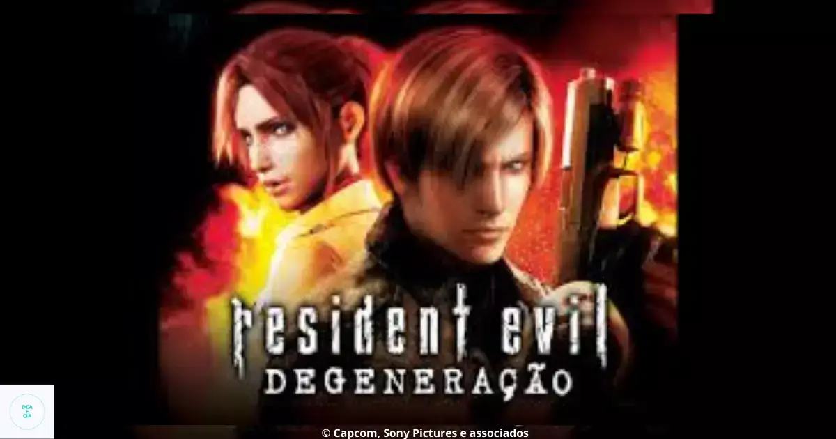 O primeiro longa-metragem animado e canônico de Resident Evil foi lançado em 2008 e traz o reencontro de Leon S. Kennedy e Claire Redfield depois dos eventos de Resident Evil 2.