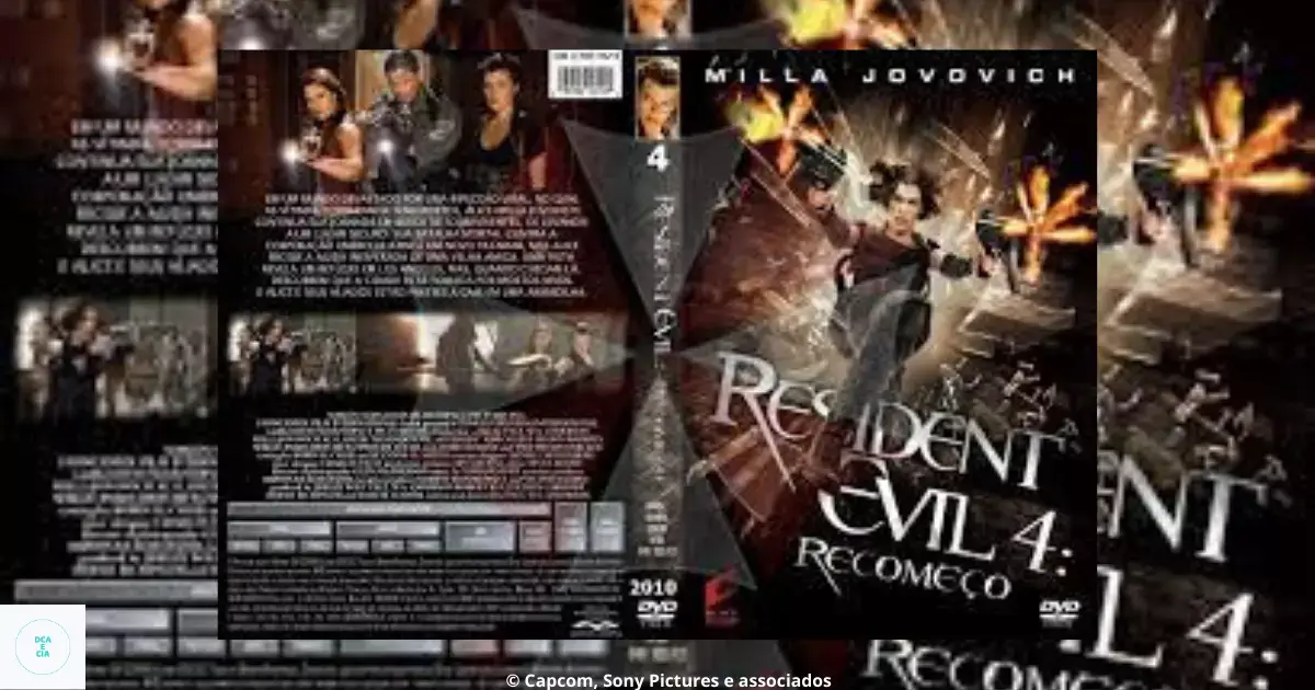 O quarto filme, Resident Evil 4: Recomeço, foi lançado em 2010 e foi o primeiro a usar a tecnologia 3D. O filme mostrou como Alice e seus aliados tentam chegar a um lugar seguro chamado Arcadia, onde supostamente há sobreviventes não infectados pelo vírus.