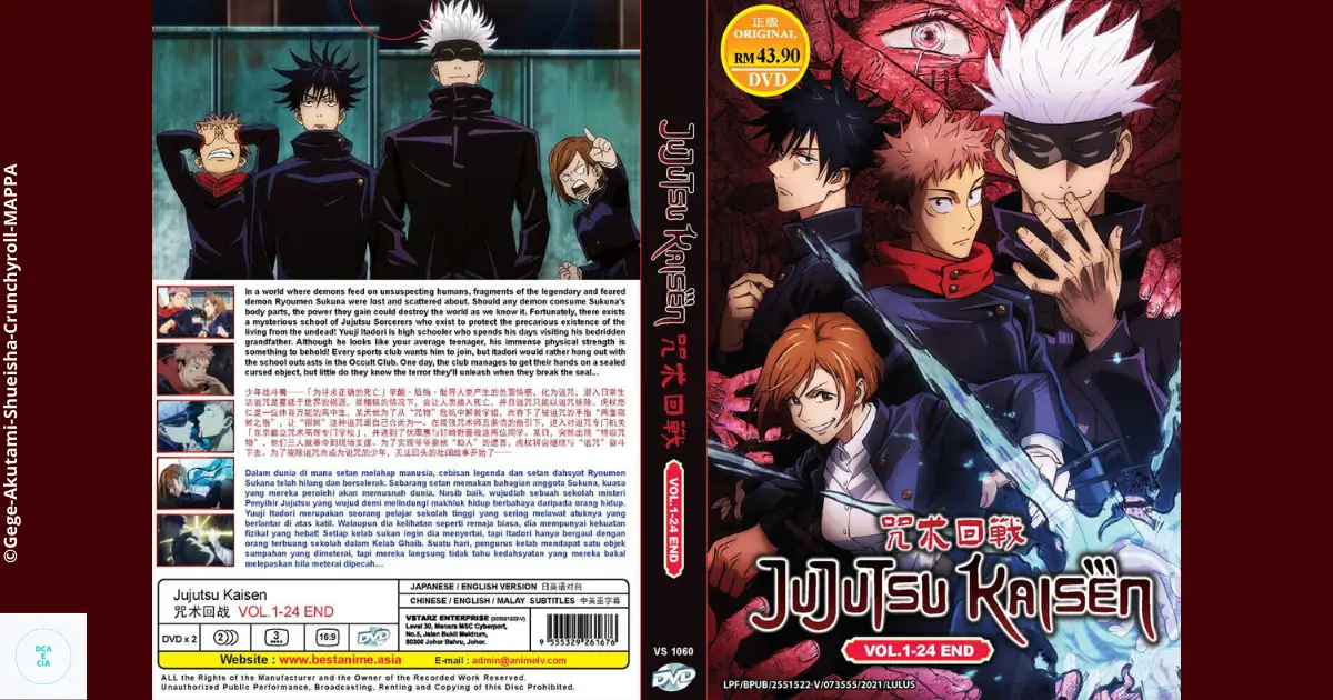 Ficha Técnica da 1ª Temporada do anime Jujutsu Kaisen - Conheça vários detalhes da produção da temporada de Jujutsu Kaisen que o levou ao seu sucesso mundial.