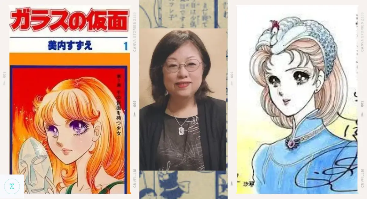 Suzue Miuchi, nasceu em 20 de fevereiro de 1951 em Nishinomiya, Hyogo, Japão, é uma mangaka lendária, aclamada por sua obra-prima Glass Mask e por sua rica contribuição ao gênero shōjo.